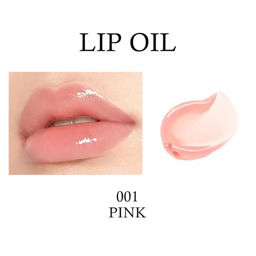 Miniatura 2 de KYDA Aceite de brillo labial hidratante, brillo labial de aceite hidratante transparente voluminizador, aceite labial teñido para el cuidado