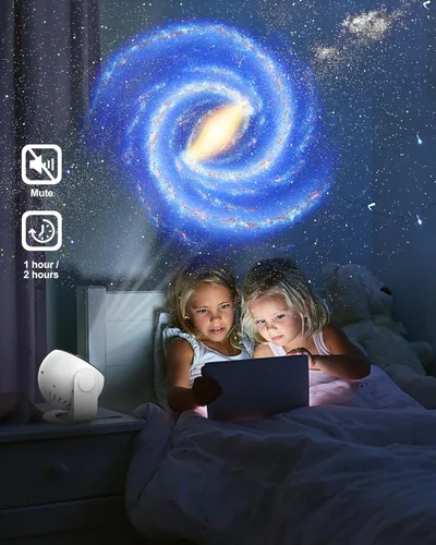 Miniatura 4 de Proyector de planetario para dormitorio, proyector de estrellas 13 en 1, luz de galaxia, luz nocturna de techo, iluminación de estado de ánimo