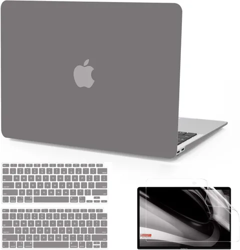 Miniatura 23 de B BELK Funda compatible con MacBook Air de 13 pulgadas 2022 2021 2020 2019 2018 A2337 M1 A2179 A1932 Touch ID, carcasa rígida de plástico mate