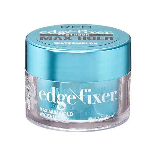 Miniatura 7 de Red by Kiss Edge Fixer 24 Hour Maximum Hold Edge Wax No Flaking Biotina B7 Gel para el cabello con infusión de biotina B7, 1.01 onzas líquidas