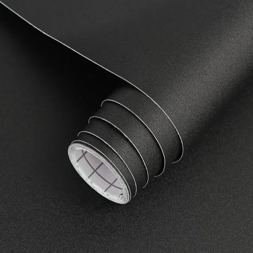 Miniatura 10 de Arthome - Papel de contacto blanco de 17 x 393 pulgadas, papel tapiz autoadhesivo de vinilo impermeable de PVC, a prueba de aceite, papel de vinilo