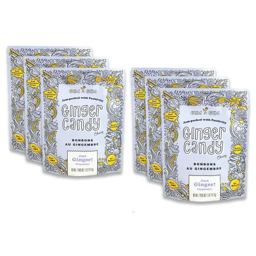 Miniatura 27 de Gem Gem Ginger Candy - Dulces de jengibre para masticar