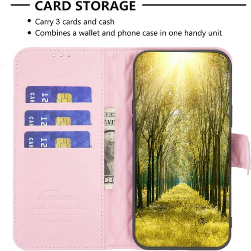 Miniatura 3 de jioeuinly Funda para Kalley Element 5 Plus compatible con Kalley Element 5 Plus Funda para teléfono Funda con función atril para mujer, billetera