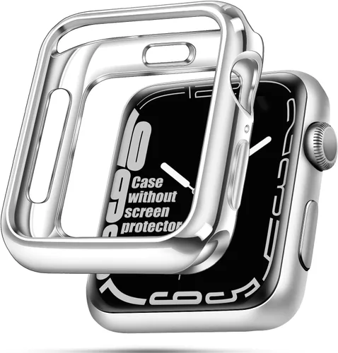 Miniatura 47 de top4cus - Funda ecológica protectora, de TPU suave y flexible, compatible con iWatch Series 5, Series 4, Series 3, Series 2 y Series 1 Dorado