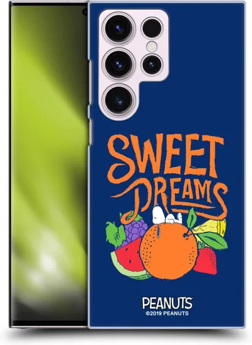 Miniatura 33 de Head Case Designs Funda rígida con licencia oficial de Peanuts Eat Sleep Snoopy Naturally Sweet compatible con Samsung Galaxy S23 Ultra 5G Comer