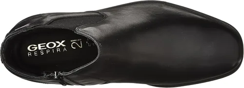 Miniatura 5 de Geox Botas Chelsea de caña baja para hombre, Negro