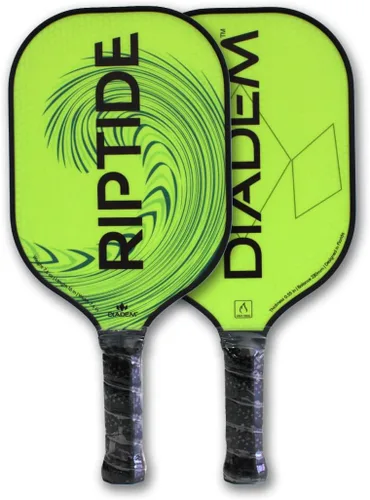 Miniatura 8 de Diadem Riptide - Paleta de pickleball Núcleo de panal de abeja, cara de fibra de vidrio Protector de bordes ultra elegante, fácil de balancear