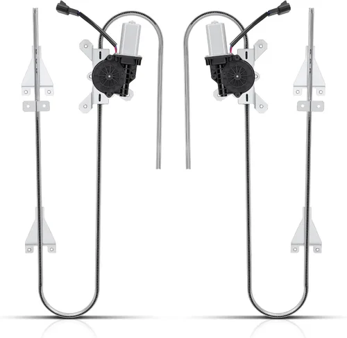 Miniatura 11 de Regulador de ventana eléctrica delantera para lado del conductor izquierdo compatible con A-Premium, con motor de 2 pines, Kenworth T660 06-18 T680