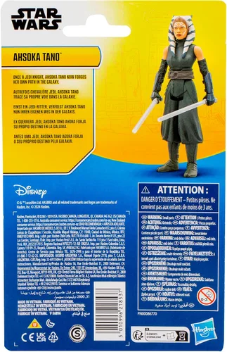 Miniatura 5 de STAR WARS Epic Hero Series Ahsoka Tano - Figura de acción de 4 pulgadas y 2 accesorios, juguetes para niños y niñas de 4 años