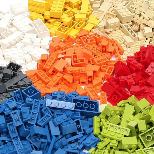 Miniatura 9 de Lekebaby Juego clásico de ladrillos de construcción de 604 piezas para niños, juego creativo, compatible con todas las principales marcas, juguete