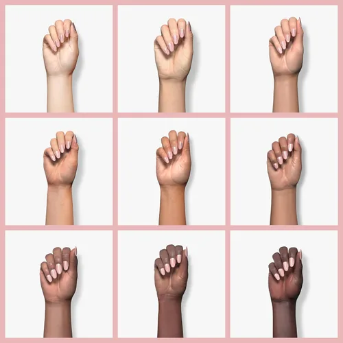 Miniatura 2 de Beetles - Esmalte de uñas de gel rosa de 0.51 onzas líquidas, esmalte de uñas de gel rosa nude, lámpara LED UV, arte de uñas de larga duración, E