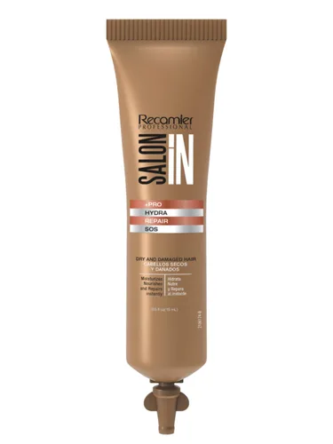Miniatura 7 de Salon In by Recamier Hydra Repair Deep Treatment Mask Hidratación intensa y reparación para cabello seco y dañado 10.58 oz / 300 g