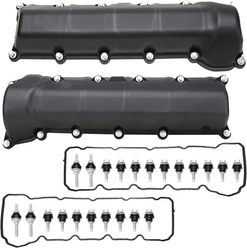 Miniatura 8 de MITZONE Cubierta de válvula de aluminio compatible con Chrysler Aspen Dodge Dakota Durango Ram 1500 Durango Jeep Commander Grand Cherokee 4.7L
