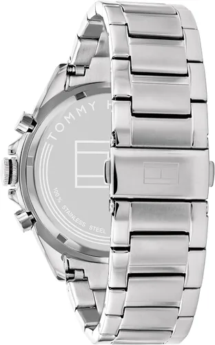Miniatura 3 de Tommy Hilfiger Mens Quartz Watch with Stainless Steel Bracelet Silver