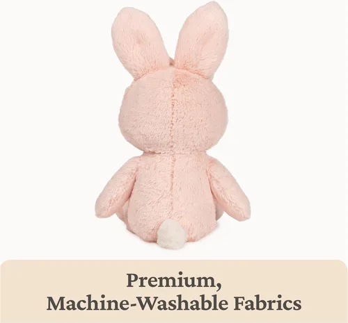 Miniatura 6 de GUND Baby Peluche de Conejo Sostenible, Animal de Peluche Hecho de Materiales Reciclados, Regalo para Bebés y Recién Nacidos, Rosa/Crema, 13