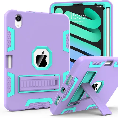 Miniatura 9 de CCMAO Funda para iPad mini 5 2019, iPad mini 4 2015, funda protectora híbrida resistente a prueba de golpes para iPad mini 5ª/4ª generación 7.9