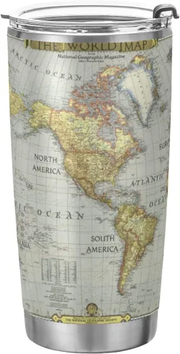 Miniatura 8 de Vaso de 20 onzas con tapa y pajilla, de acero inoxidable aislado al vacío, taza de café y agua, hermosa taza de viaje de flamenco rosa, taza térmica