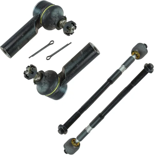Miniatura 41 de TRQ Juego de barras de acoplamiento delanteras interiores y exteriores de 4 piezas compatible con Jeep Cherokee 1991-2001 y Comanche 91-92