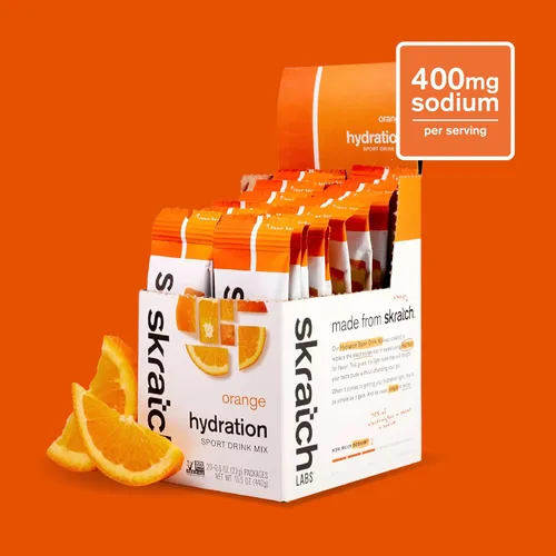 Miniatura 2 de SKRATCH LABS Paquetes de hidratación, mezcla de bebidas de hidratación, naranjas (20 quilates) polvo electrolítico desarrollado para atletas