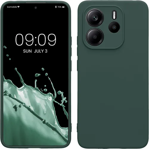 Miniatura 35 de kwmobile Funda compatible con Xiaomi Redmi Note 11 / Note 11S - Funda protectora de silicona TPU suave y delgada - Azul Báltico