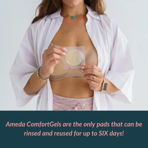 Miniatura 2 de Ameda ComfortGel HydroGel - Almohadillas de lactancia calmantes Almohadillas para el pecho Almohadillas de hidrogel para lactancia