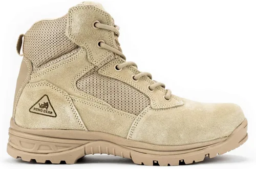 Miniatura 2 de First Class Botas de combate tácticas Coolmax Ryno Gear de 6", Beige