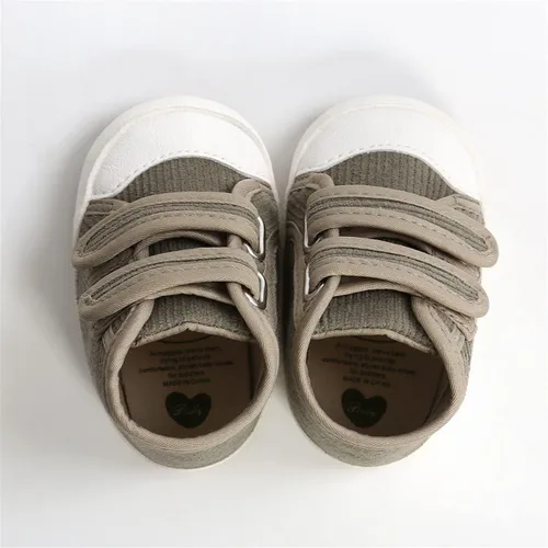 Miniatura 22 de COSANKIM Zapatos deportivos para bebé niño y niña, zapatos de tobillo altos, antideslizantes, suela suave, zapatos de cuna para niños pequeños