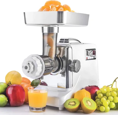 Miniatura 7 de STX International Megaforce 3000 Serie 5-en-1 Picadora de Carne Eléctrica Máx. 3000W Refrigeración por Aire 3 Velocidades Tamaño #12 5