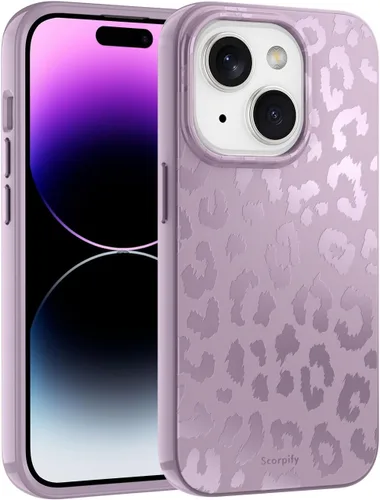 Miniatura 37 de SCORPIFY Funda para iPhone 14 [compatible con MagSafe] con diseño de mármol azul fantasía, bonita funda magnética para teléfono para mujeres, niñas