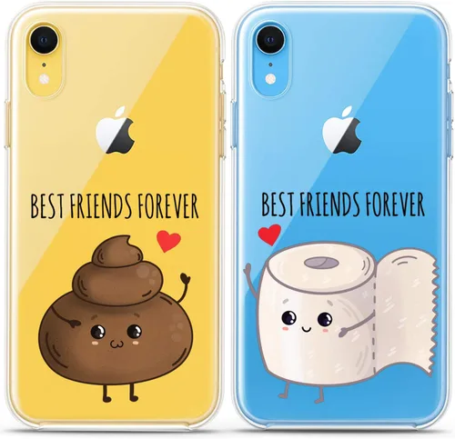 Miniatura 7 de Fundas a juego para parejas compatibles con iPhone 16 15 14 13 12 11 Pro Max Mini Xs X 6s 8 Plus 7+ Xr 10 SE 5 papel transparente cubierta delgada