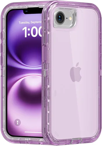 Miniatura 97 de Follaroma para iPhone 11, Funda Resistente a Prueba de Golpes, Protección Anti-Caída, Funda Protectora Transparente de Doble Capa Compatible