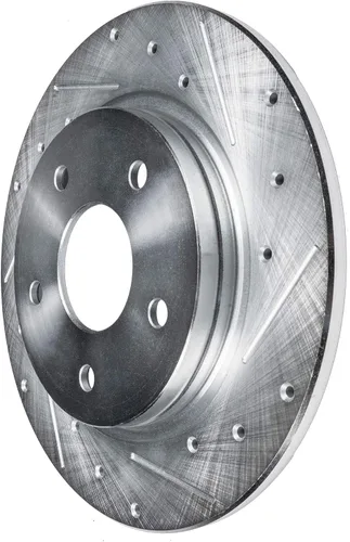 Miniatura 6 de Detroit Axle - Kit de freno trasero para Honda Accord Acura TSX 2004-2007 Rotores de freno de disco perforados Pastillas de freno de cerámica 2005