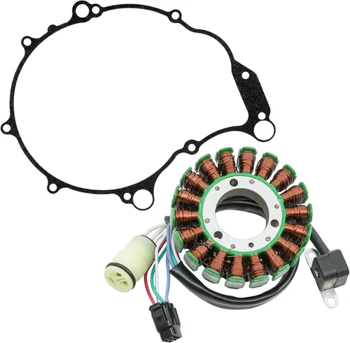 Miniatura 5 de Caltric Estator y junta compatibles con Yamaha Raptor 660R Yfm660R 2001 2002 2003 2004 2005 ATV Nuevo