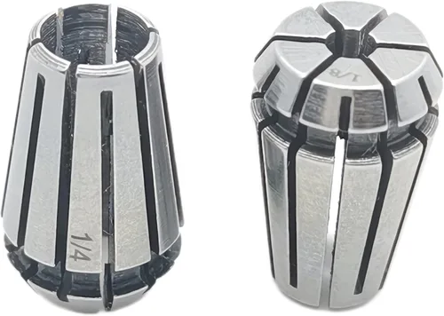 Miniatura 4 de Juego de pinzas de resorte Er11, portabrocas ER11 de 1/8 pulgadas y 1/4 pulgadas para máquina de grabado CNC y herramienta de torno de fresado