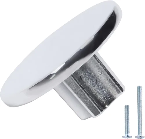 Miniatura 8 de Paquete de 10 tiradores de metal sólido para gabinetes de baño y decoración del hogar, manijas de gabinete de cocina de metal inoxidable Paquete