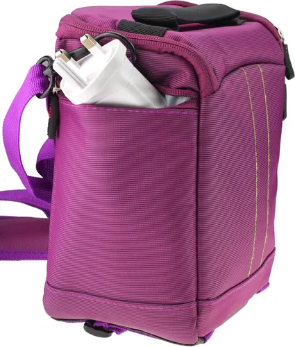 Miniatura 3 de Navitech Funda de viaje para cámara morada, compatible con Nikon Coolpix P900