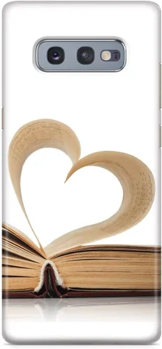 Miniatura 25 de Inspired Cases - Compatible con iPhone XR - Funda protectora con textura 3D para Apple iPhone XR - Página de corazón - Amante de los libros
