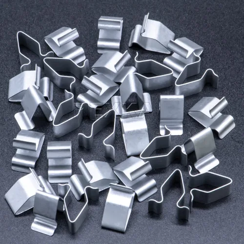 Miniatura 2 de Rexka Clip de resorte para panel de ajuste metálico, 30 unidades, 0.630 in, compatible con VW Audi 4A0-867-276A 30Pcs