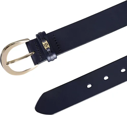 Miniatura 4 de Tommy Hilfiger Cinturón de cuero de moda para mujer, pantalones y vestidos