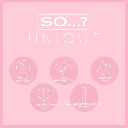 Miniatura 7 de So? Unique Body Mist Set – Perfumes para mujer – Spray corporal para mujer – Vegano, libre de crueldad – Juego de regalo de tamaño de viaje – 650 a