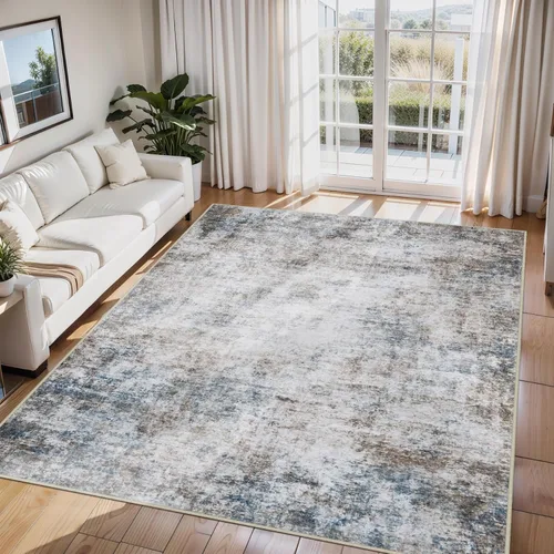 Miniatura 83 de 5x7 Area Rugs for Living Room Rug Washable: Abstract Rug for Dining Room Bedroom Carpet Non Slip 5 by 7 Indoor Modern Nursery Home Office Beige