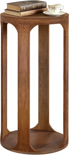 Miniatura 8 de Mesa auxiliar rectangular de 2 niveles, mesa auxiliar dorada con parte superior de cristal, mesa de centro moderna de metal transparente, mesa Dorado