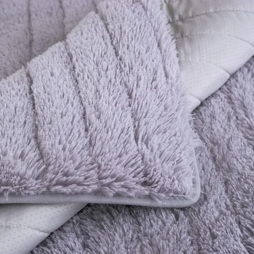Miniatura 6 de Funda de sofá de felpa suave para muebles, funda protectora antideslizante para sofá modular para invierno, funda de sofá gruesa para niños, perros