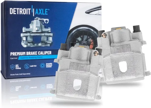 Miniatura 77 de Detroit Axle - Pinza de freno trasera izquierda para Chevrolet Equinox Captiva Sport GMC Terrain Saturn Vue Pontiac Torrent Pinza de freno lateral