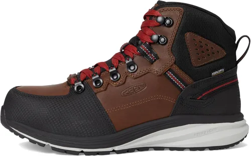 Miniatura 4 de KEEN Utility Botas de trabajo de almacén Red Hook impermeables para hombre de media altura con punta compuesta