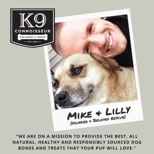 Miniatura 6 de K9 Connoisseur Huesos para perros hechos en Estados Unidos para masticadores agresivos de razas grandes, todo natural, de larga duración, carnoso