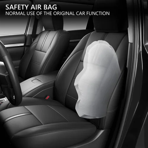 Miniatura 2 de Xipoo Funda para Asiento de 8 Plazas Compatible con Protector de Asiento de Coche para Toyota Highlander 2014-2019 Reemplazo para Accesorios