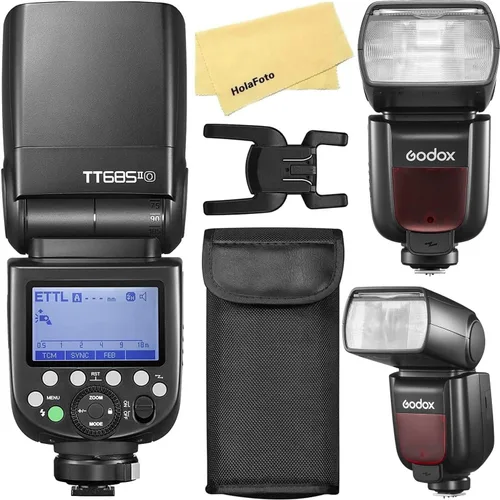 Miniatura 12 de Godox TT685II-N TT685IIN Flash de cámara para Nikon Flash Speedlight, 2.4G TTL GN60 HSS 1/8000S Godox Flash para Nikon, tiempo de reciclaje
