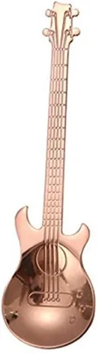 Miniatura 11 de COMIART - Cucharas de té de acero inoxidable 18/10 de 4.7 pulgadas, para mezclar guitarra, café, té, saludable, elegante, multifuncional, para café