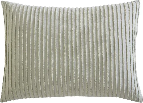 Miniatura 14 de Beatrice Home Fashions Colcha de chenilla de canal, matrimonial, color azul